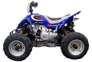 Mini Falcon 90cc Quad Bike from Goulburn Off Road Carts