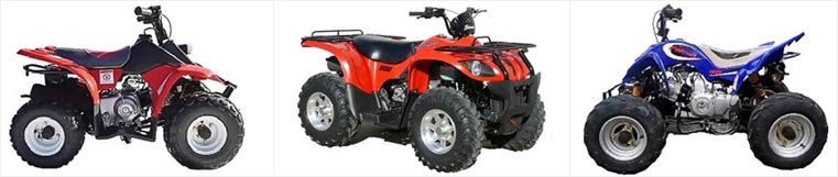 Quad Bikes and ATV Products from Goulburn Off Road Carts