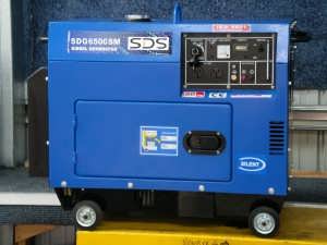 SDG6500s Silent Diesel Auto Voltage Regulator Generator from Goulburn Off Road Carts