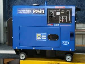 SDG6500s Silent Diesel Auto Voltage Regulator Generator from Goulburn Off Road Carts