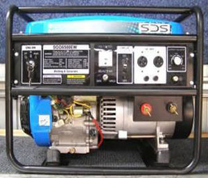 SDG6500EW Petrol Welder Generator from Goulburn Off Road Carts