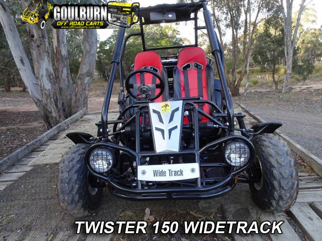 Twister 150 Widetrack from Goulburn Off Road Carts