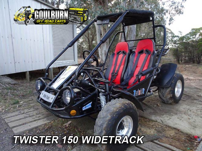 Twister 150 Widetrack from Goulburn Off Road Carts