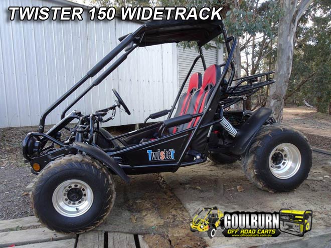 Twister 150 Widetrack from Goulburn Off Road Carts