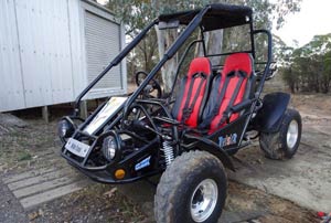 Twister 150 Widetrack from Goulburn Off Road Carts