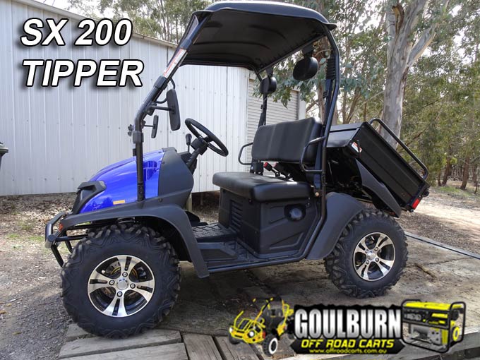 SX200 4WD Tipper from Goulburn Off Road Carts