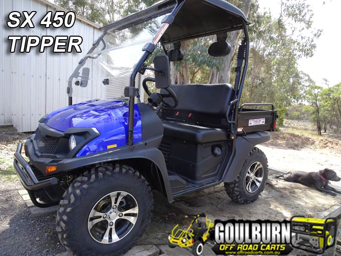 SX450 4WD Tipper from Goulburn Off Road Carts