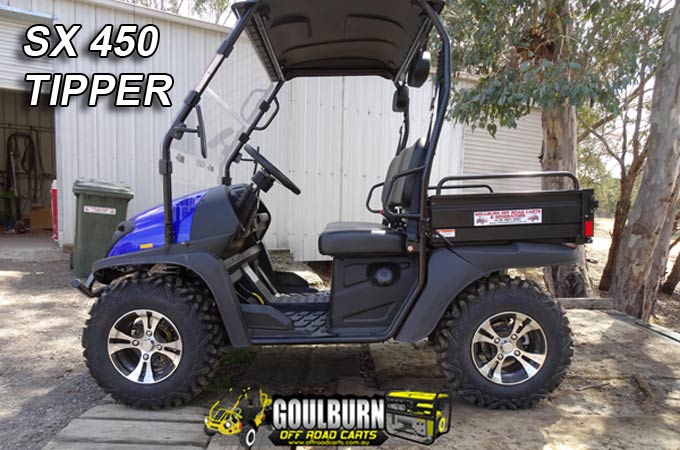 SX450 4WD Tipper from Goulburn Off Road Carts