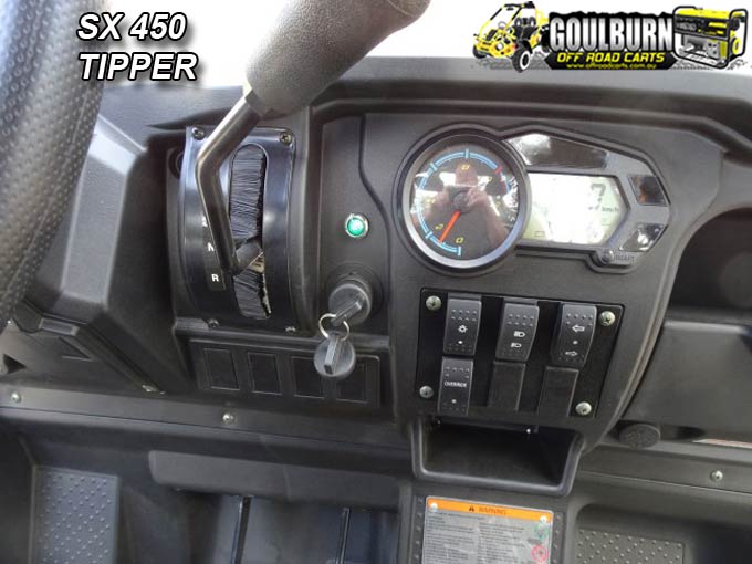 SX450 4WD Tipper from Goulburn Off Road Carts