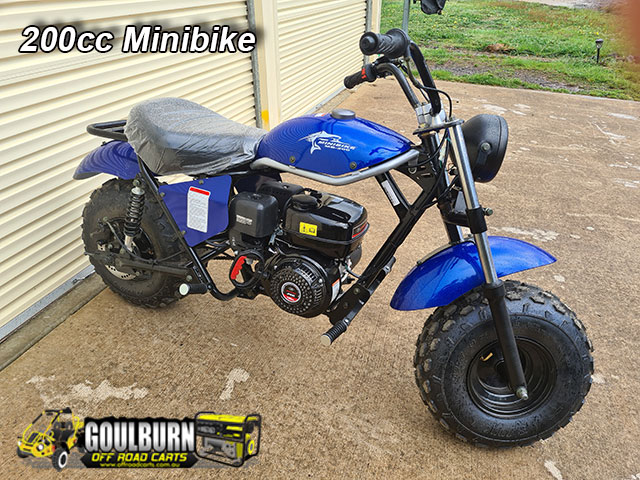 200cc Minibike from Goulburn Off Road Carts