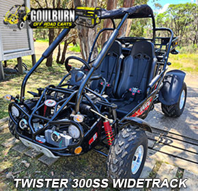 Twister 300ss Widetrack from Goulburn Off Road Carts