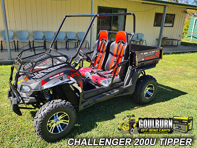 Challenger 200U Tipper from Goulburn Off Road Carts