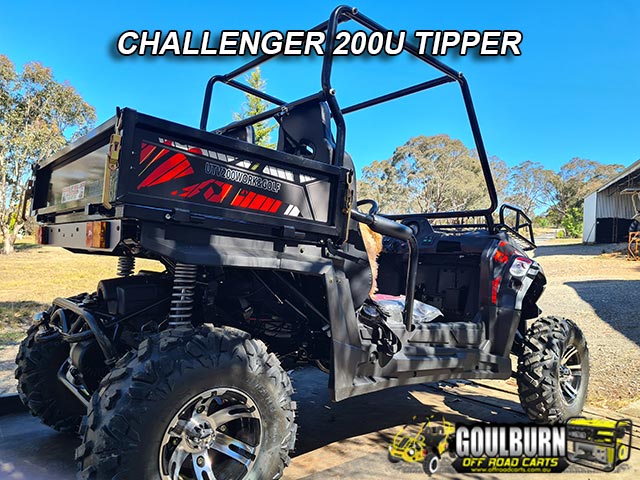 Challenger 200U Tipper from Goulburn Off Road Carts